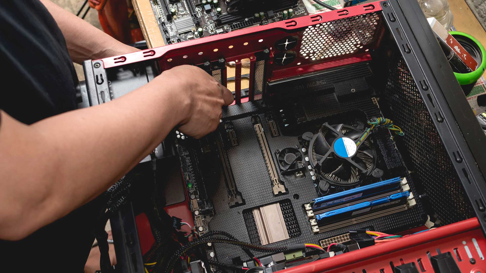 Repairing a business PC